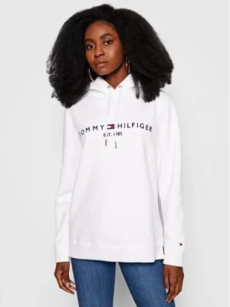 Tommy Hilfiger Суитшърт Heritage бял