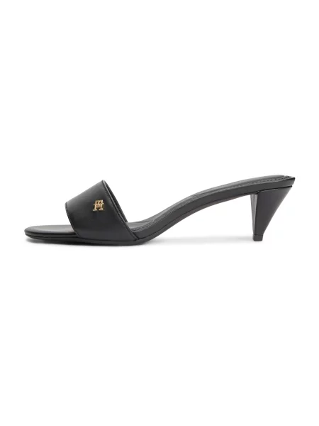 TOMMY HILFIGER Saboți negru