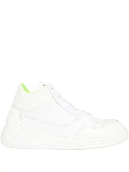 Sneakerși Msgm din piele alb