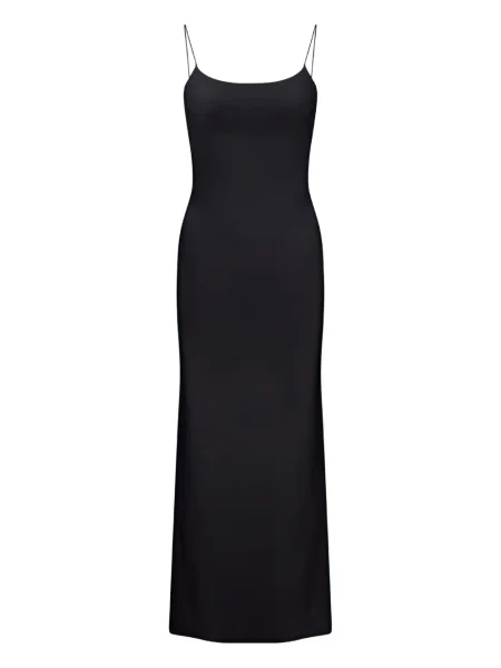 Rochie maxi Mm6 Maison Margiela de costum negru