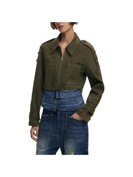 Geacă parka Desigual verde