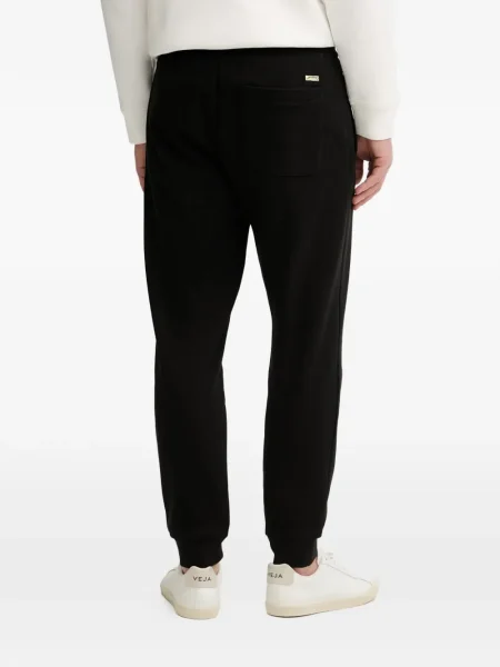 Běžecké pás kalhoty Armani Exchange černé