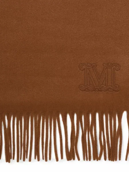 Κασκόλ Max Mara καφέ