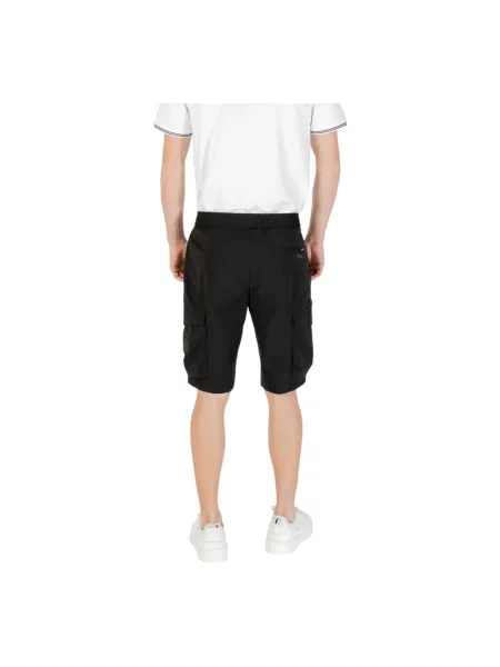 Szorty cargo Hugo Boss czarne