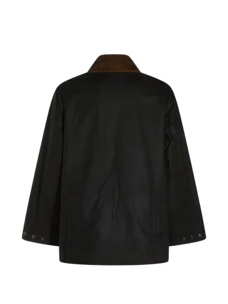 Gulerat ceruit geacă Barbour de catifea cord maro