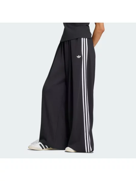 PLISOVANÉ SPORTOVNÍ KALHOTY ADIDAS ORIGINALS BY JENNIE černé