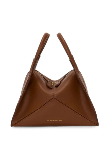 Geantă shopper Victoria Beckham maro