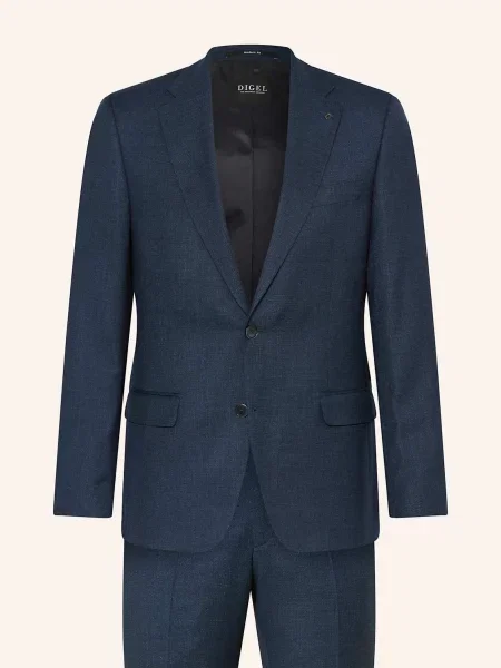 Digel Oblek Daren Slim Fit tmavě modrá