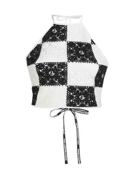 Bluză Karl Lagerfeld Jeans negru