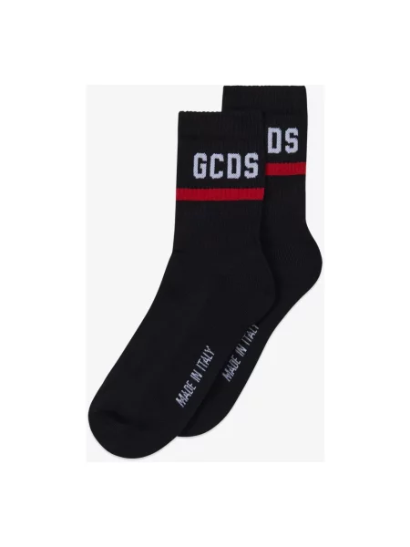 Skarpety Gcds z logo czarne