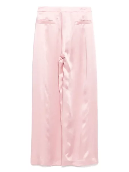 Pantaloni Shiatzy Chen roz