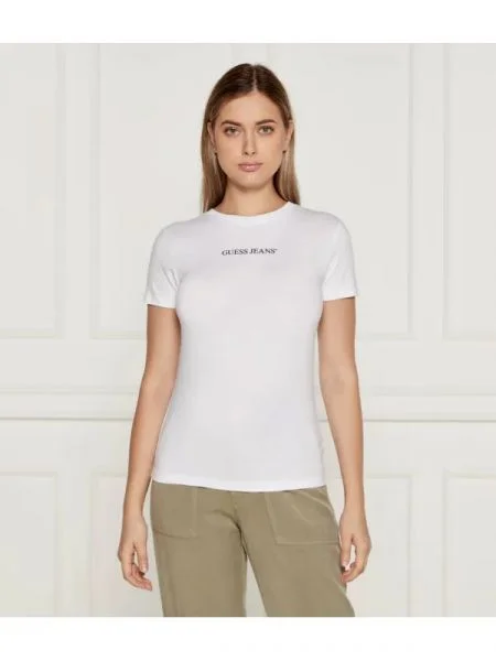 Guess Jeans Tricou alb