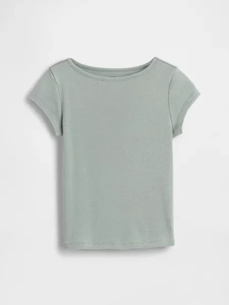 Tricou copii Gap verde