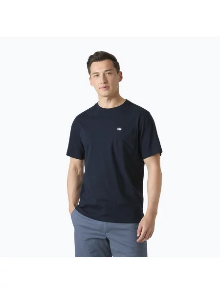 Tricou pentru bărbați Helly Hansen Hudson navy albastru închis