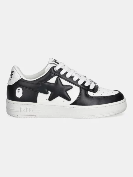 A Bathing Ape sneakers din piele BAPE STA #3 negru