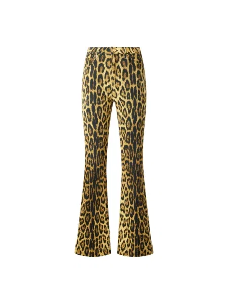 Naszyjnik Roberto Cavalli skórzany brązowy