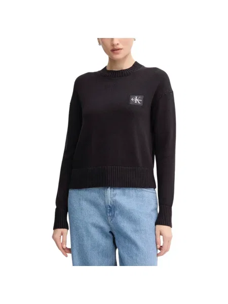 Sveter Calvin Klein Jeans čierna