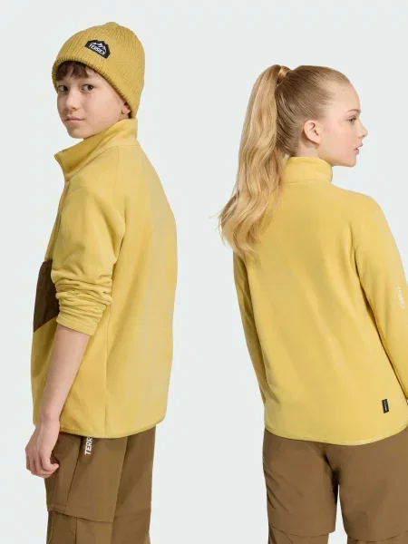 Детский свитер Adidas желтый