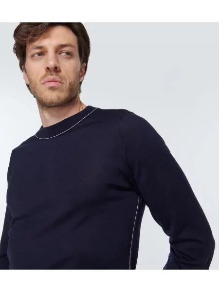 Sweter Maison Margiela niebieski