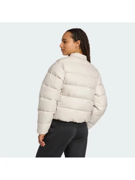 ADIDAS SPORTSWEAR Sportovní bunda Essentials béžová bílá