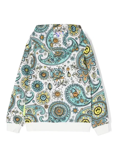 Bluza z kapturem dziecięca Barrow biała