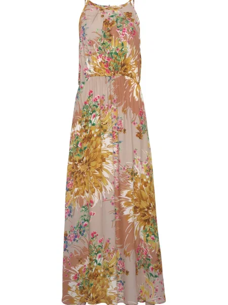 LASCANA Rochie de vară nisipiu / mai multe culori