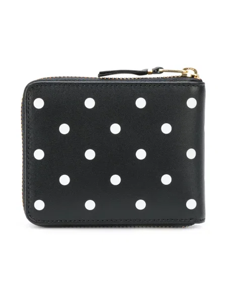 Puntíkatá peněženka Comme Des Garçons Wallet černá