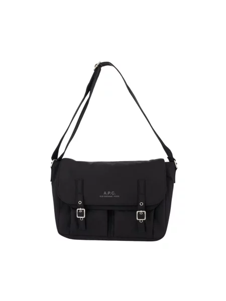 Torba crossbody A.p.c. czarna