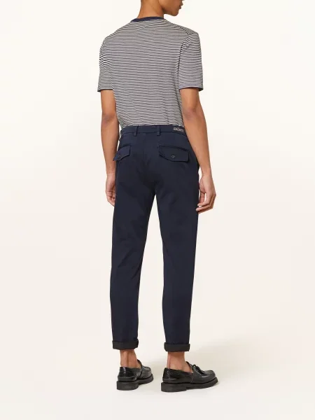 Mos Mosh Gallery Chino Kalhoty Mmghunt Regular Fit tmavě modrá