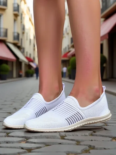 Slip on tenisky Resti biela