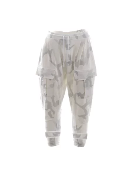 Spodnie cargo Dolce And Gabbana białe