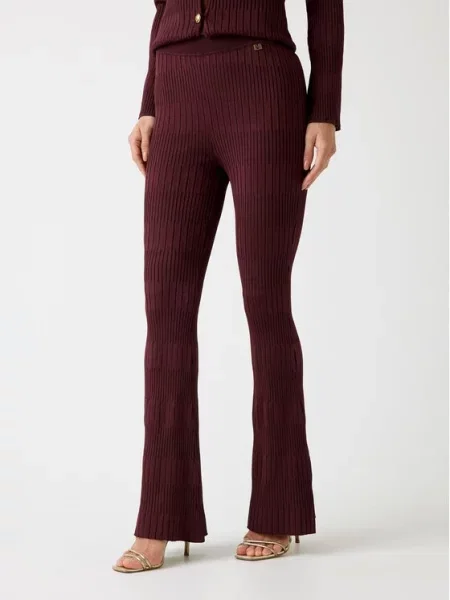Marciano Guess Παντελόνι υφασμάτινο μπορντό
