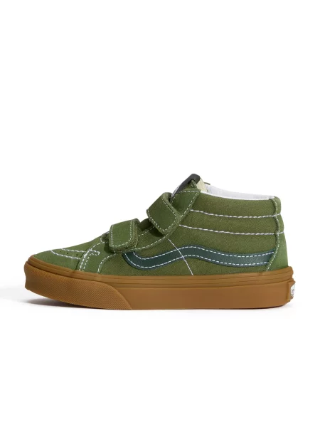 Sneakersy Vans Reissue V Tmavo zelená