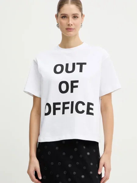 MAX&Co. tricou din MCLFERIALE alb