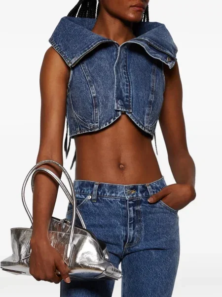 Top Natasha Zinko albastru