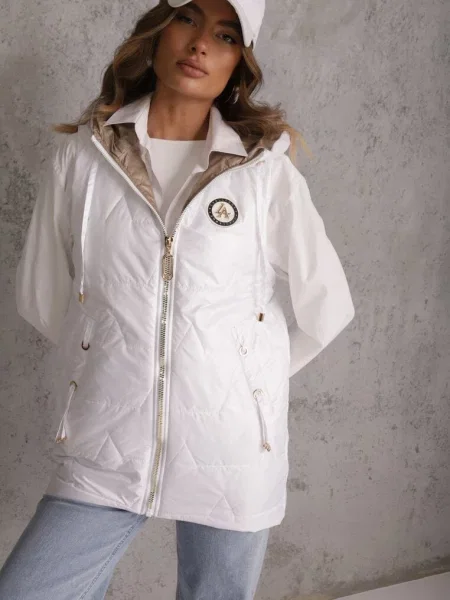 Vestă Kasseda albă