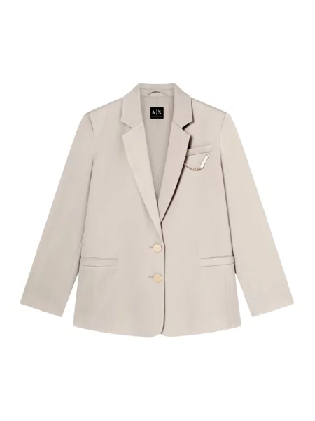 Lekka marynarka Armani Exchange beżowa