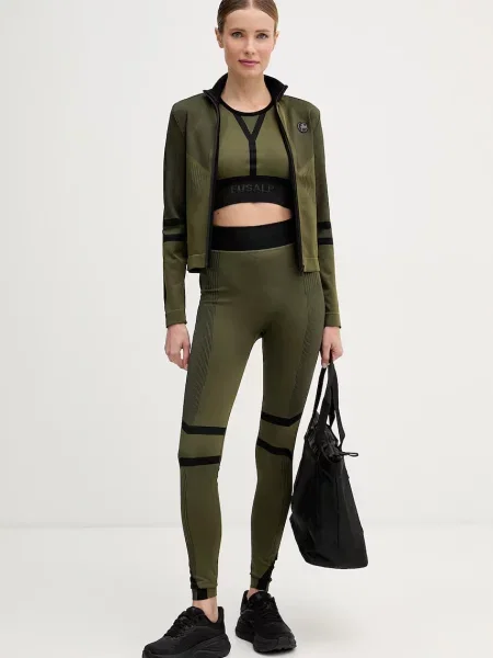 Pantaloni sport Fusalp verde