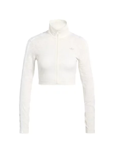 Bluza rozpinana Adidas w paski czarna