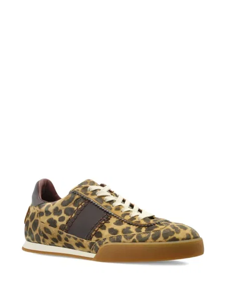 Sneakerși Etro cu imagine cu model leopard maro