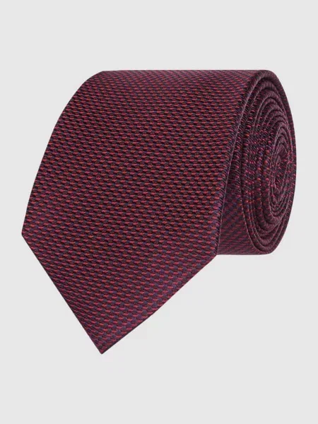 Krawat z czystego jedwabiu 7 cm Monti