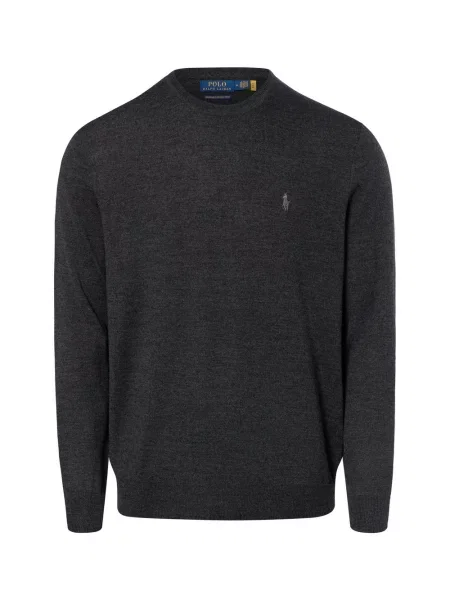 Polo Ralph Lauren Sweter ciemny szary