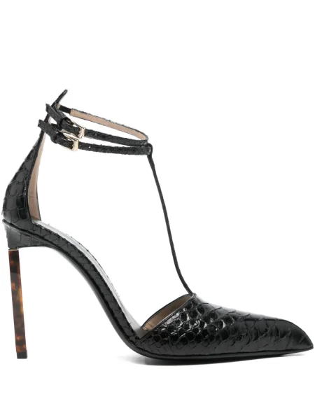 Pantofi cu toc Tom Ford cu imagine negru
