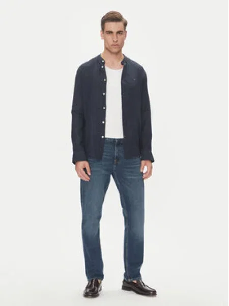 Tommy Hilfiger Košile Tmavomodrá