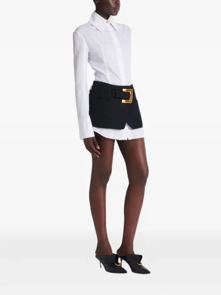 Fusta mini Balmain negru