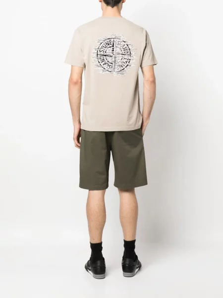Raštuotas marškinėliai Stone Island