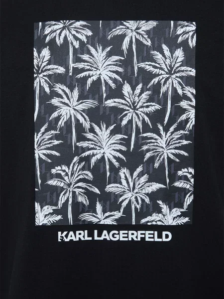 Футболка Karl Lagerfeld чорна