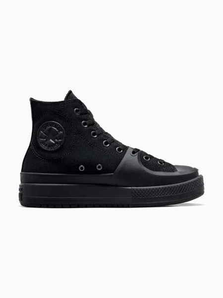 Сникърси Converse Chuck Taylor All Star Construct Mono Canvas Black/ Black/ Black EUR 38 черно