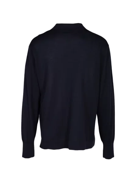 Lung tricou polo Officine Générale albastru