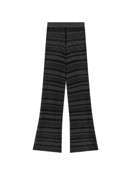 Pantaloni Retori de lână negru